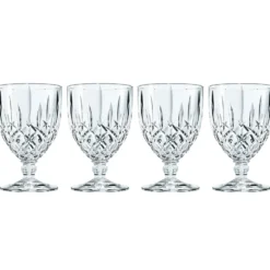 Noblesse glas på fot 4-pack, Klar