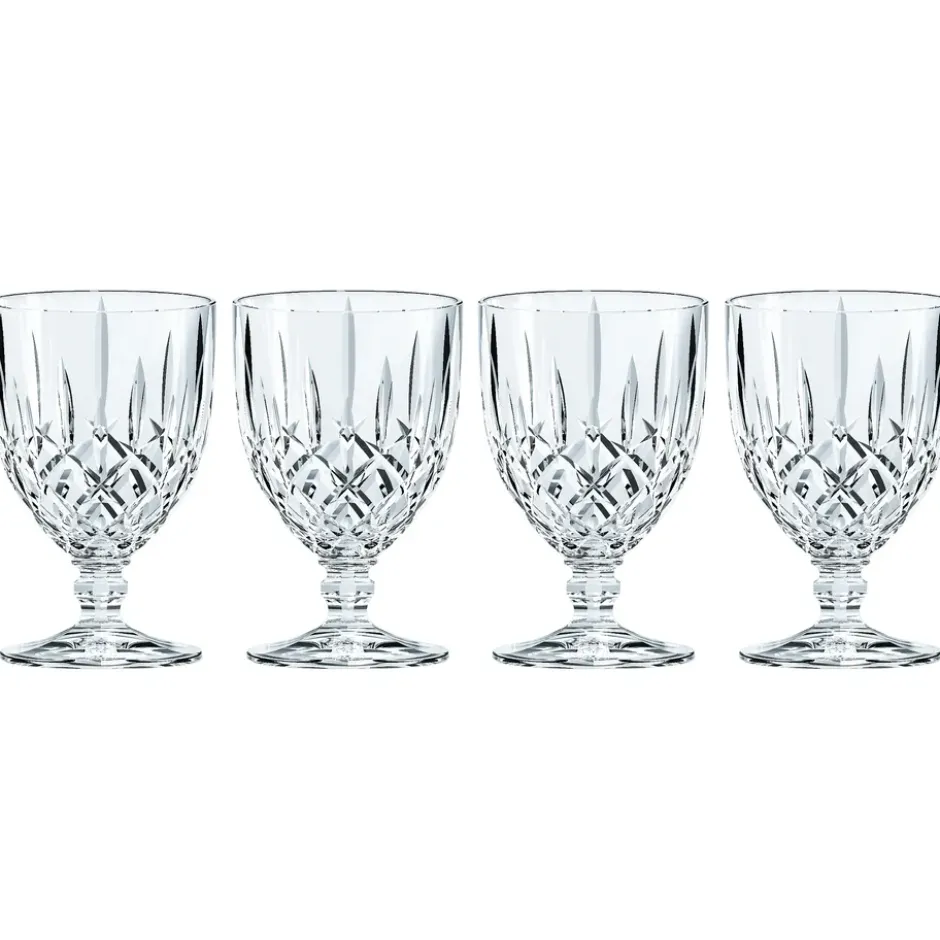 Noblesse glas på fot 4-pack, Klar