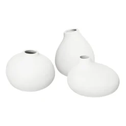 Nona vas 3-pack, White