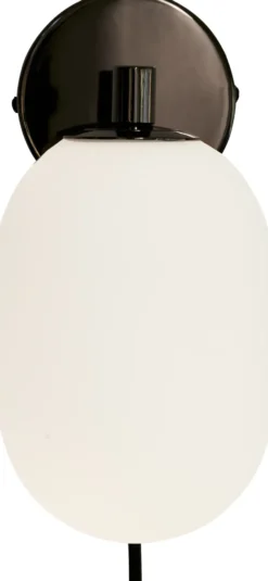 Noor vägglampa 18 cm, White