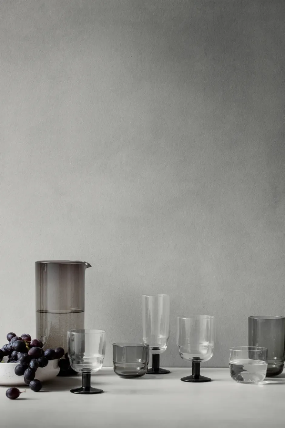 Nordic Bistro champagneglas 20 cl, Clear-smoke stem