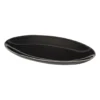 Nordic Coal ovalt fat, 13,6x22 cm