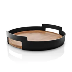Nordic Kitchen bambu serveringsbricka, Ø35 cm