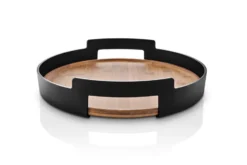 Nordic Kitchen bambu serveringsbricka, Ø35 cm