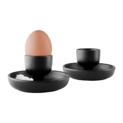 Nordic kitchen äggkopp 2-pack, Black