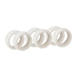 Nordic Vanilla servettring 6-pack, Cream with grains
