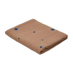 Nori bordsduk 140x200 cm, Terracotta-optic blue