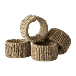 Nori servettring 4-pack, Natural