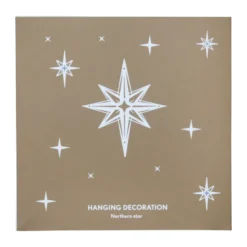 Northern Star L julhänge, Guld