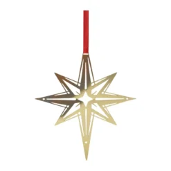 Northern Star L julhänge, Guld