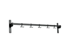 Nostalgi kroklist 100 cm, Svart-Aluminium