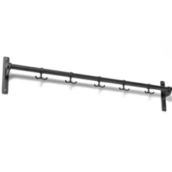Nostalgi kroklist 100 cm, svart/svart