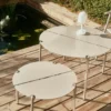 NOVO loungebord Ø70x45 cm, Black
