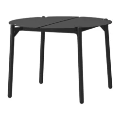NOVO loungebord Ø50x35 cm, Black