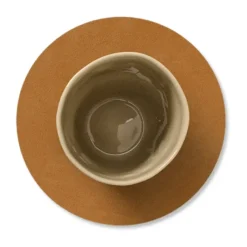 Nupo glasunderlägg circle, Burned curry