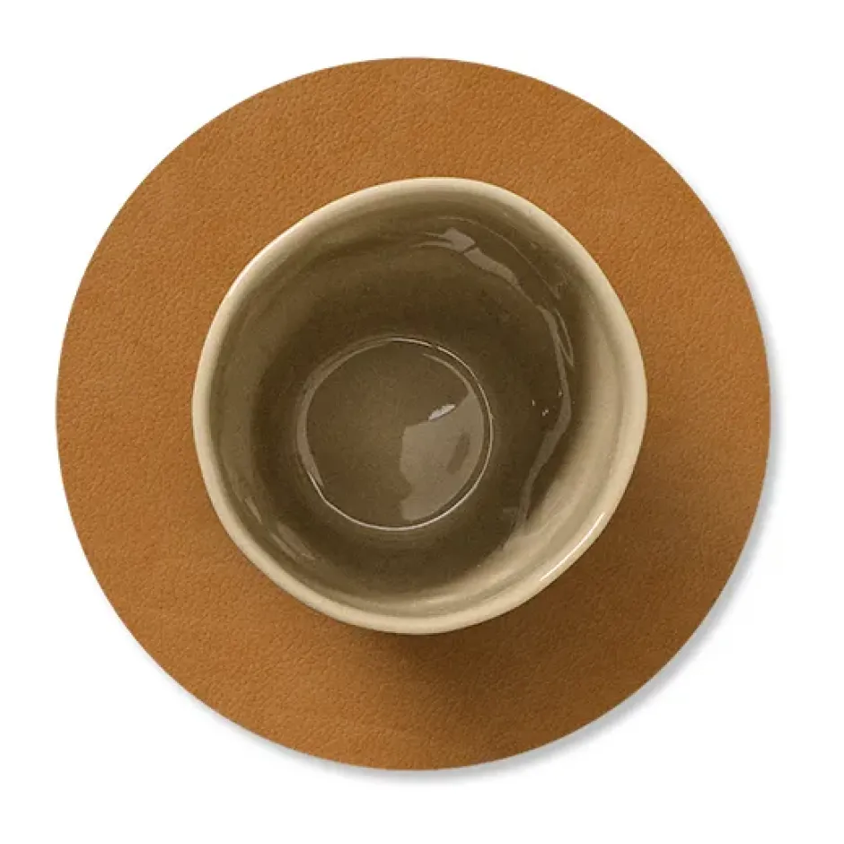 Nupo glasunderlägg circle, Burned curry