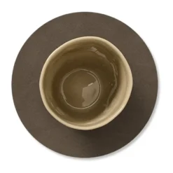 Nupo glasunderlägg circle, Caviar