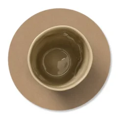 Nupo glasunderlägg circle, Nougat