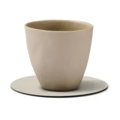 Nupo glasunderlägg circle, Oyster white