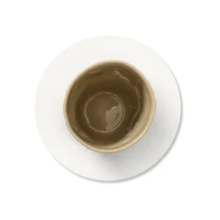 Nupo glasunderlägg circle, Pure white