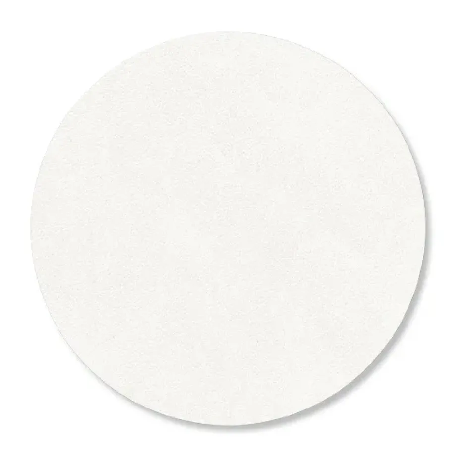 Nupo glasunderlägg circle, Pure white