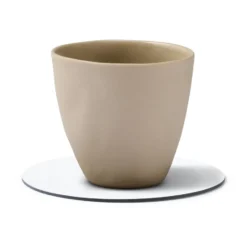 Nupo glasunderlägg circle, Pure white
