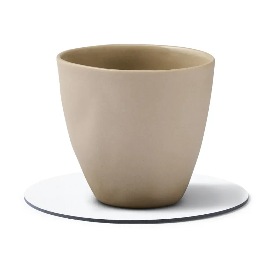 Nupo glasunderlägg circle, Pure white