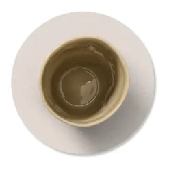 Nupo glasunderlägg circle, Soft nude