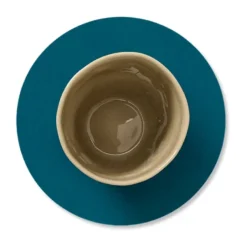 Nupo glasunderlägg circle vändbar 1 st, Midnight blue-petrol