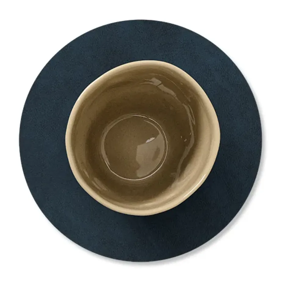 Nupo glasunderlägg circle vändbar 1 st, Midnight blue-petrol