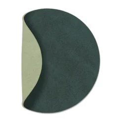 Nupo glasunderlägg circle vändbar 1 st, Dark green-olive green