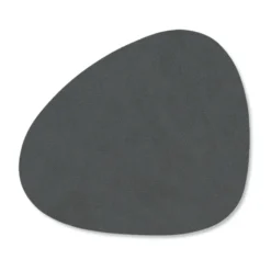 Nupo glasunderlägg curve, antracitgrå