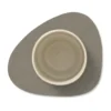 Nupo glasunderlägg curve, Flint grey