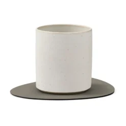 Nupo glasunderlägg curve, Flint grey