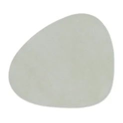 Nupo glasunderlägg curve, metallic (stengrå)