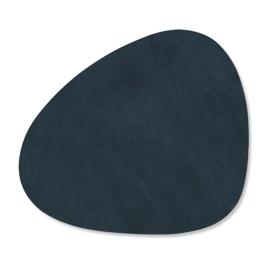 Nupo glasunderlägg curve, Midnight blue