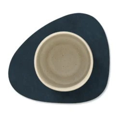 Nupo glasunderlägg curve, Midnight blue