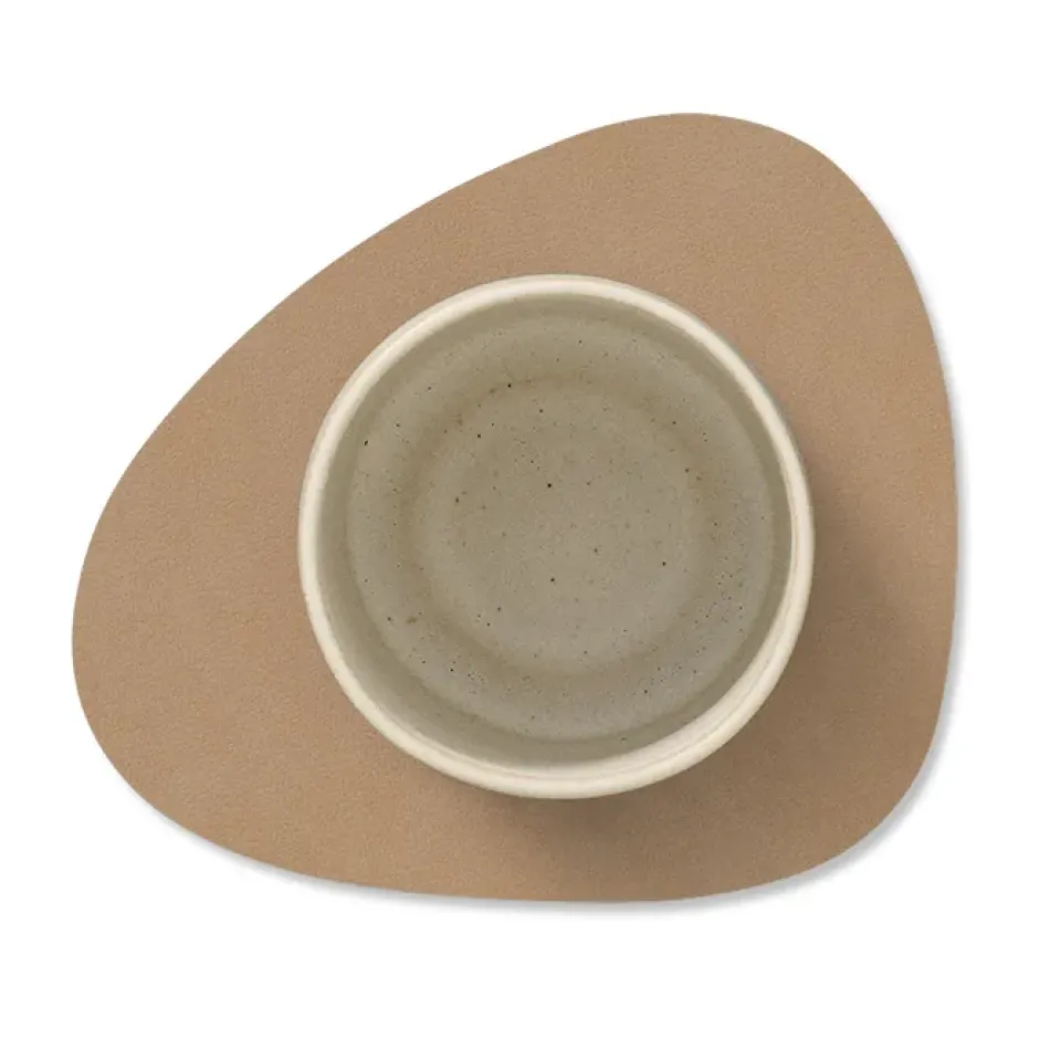 Nupo glasunderlägg curve, Nougat