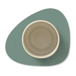 Nupo glasunderlägg curve, pastellgrön