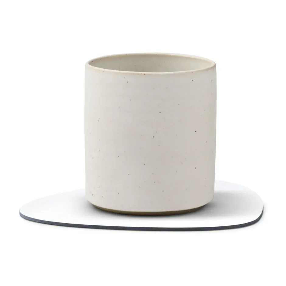 Nupo glasunderlägg curve, Pure white