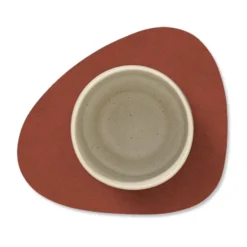 Nupo glasunderlägg curve, Sienna