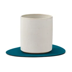 Nupo glasunderlägg curve vändbar 1 st, Midnight blue-petrol