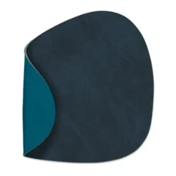 Nupo glasunderlägg curve vändbar 1 st, Midnight blue-petrol