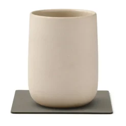 Nupo glasunderlägg square, Flint grey
