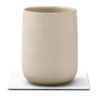 Nupo glasunderlägg square, Pure white