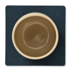 Nupo glasunderlägg square vändbar 1 st, Midnight blue-petrol