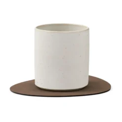 Nupo glasunderlägg vändbar curve 1 st, Svart-brun