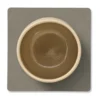 Nupo glasunderlägg vändbar square 1 st, Linen-flint Grey
