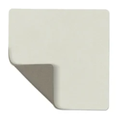 Nupo glasunderlägg vändbar square 1 st, Linen-flint Grey
