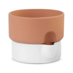 Oasis självvattnande kruka medium Ø20,5 cm, Terracotta-Vit
